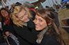Union University cheerleader Lindsey Blackwood gets her face painted at "Union Night" on the Great Lawn. - Photo by Morris Abernathy