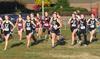 10/29/11 - Union women's cross country at TranSouth Championships. - Steven Aldridge