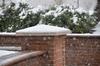 The Union campus was covered with a blanket of snow Tuesday morning. - Photo by Morris Abernathy