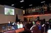 Students sit in the Bowld Student Commons to watch How the Grinch Stole Christmas during SAC's Movie in the Bowld. - Photo by Zac Calvert