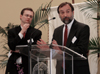 Union professors Gregory A. Thornbury and Hal Poe lead a panel discussion entitled <i>Baptist Identity and Post-Denominationalism</i> at the Baptist Identity Conference held on Union's campus. - Photo by Kristen Nicole Sayres