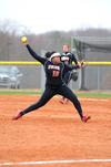 02/41/12 - Brooke Thomas pitches during �鶹��Ƶ's season opener versus William Woods (Mo.). 