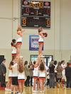 Cheerleaders. - Photo by Morris Abernathy