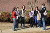 Prospective students and their families take a tour of Union's campus during a preview day. - Photo by Anne Richoux