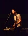 Daniel James, lead singer of the band Canon Blue, performs in a concert at Barefoots Joe for Union students.  - Photo by Zac Calvert