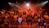 Members of Chi Omega reenact a scene from "The Lion King" during their performance at the 15th annual Variety Show. - Photo by Jacob Moore