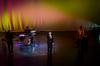 Sophomores, Jonathan Kerr, Taylor Hare, Zac McMillan, and Jeff Lancaster perform at the conclusion of the 15th annual Variety Show. - Photo by Anne Richoux