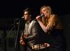 Trent Dabbs and Amy Stroup of the band Sugar & The Hi-Lows perform at a Barefoots Joe concert. - Photo by Jacob Moore