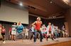 Resident advisors introduce themselves to the new group of students during Focus week. - Photo by Zac Calvert