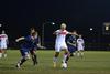Bulldog Guilherme Reis drives the ball down the field during a home soccer game against Missouri Baptist. - Photo by Jacob Moore