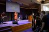 Chapel attendees sing praises in prior to a message from David Landrith, pastor of Long Hollow Baptist Church in Hendersonville.  - Photo by Anne Richoux