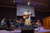Ben Williams and other members of Christ Community Church lead music during chapel. - Photo by Zac Calvert
