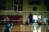 09/250/02 - Andrea Darr (No. 5) - senior from Swansea, IL goes for the kill