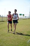 Caleb Creel, junior theology major, competes in the Union University Cross Country Invitational. - Photo by Anne Richoux