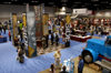 Union recently erected a booth at the Southern Baptist Convention that was a collaborative effort between facilities management, engineering, theatre and university communications. - Photo by Jim Veneman