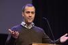 Matt Tipton, pastor of Hope Church in Metairie, Louisiana, speaks during chapel.  - Photo by Zac Calvert