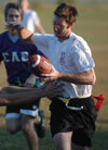 Intramural Flag Football action. - Photo by Uncredited