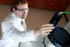 Pharmacy's NMR facility in action. - Photo by Kristi McMurry