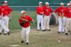 Tyler Tidwell, freshman sports medicine major, gets ready for a pitch in practice. - Photo by Matt McDaniel