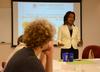 Renée Jones, assistant director for the vocatio center, leads a seminar for digital media studies students. - Photo by Olivia Wallace