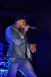 Grammy award winning artist LeCrae performs during the Homecoming concert. - Photo by Anne Richoux
