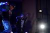 LeCrae and Canon perform together for a large crowd at the Homecoming concert. - Photo by Anne Richoux