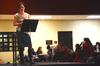 Jessica Harris, teacher by day and speaker by night, speaks to a group of women about God's grace to those trapped in sexual sin at Finding You at the U.  - Photo by Olivia Wallace
