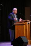 Rick White, pastor of The People's Church in Franklin, Tennessee, delivers the message in chapel. - Photo by Anne Richoux