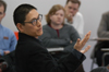 Poet Li-Young Lee came to Union to workshop some poems with creative writing students. - Photo by Kristen Hiller