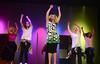 The Hopeful Rascals dance to 60s music during the 16th annual Variety Show. - Photo by Jacob Moore