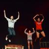 Members of the Student Athlete Advisory Committee perform during the 16th annual Variety Show. - Photo by Jacob Moore