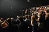 The full cast of the 16th annual Variety Show says goodbye to the crowd at the end of the night. - Photo by Jacob Moore