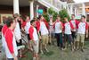 05/126/14 - The men of Jarman win the Union Cup at Residence Life's field day event. 
