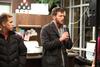 01/8/15 - Tim Call, assistant resident director, welcomes students to the J-term ping pong tournament held in the Bowld Student Commons.
