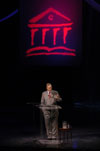 Former U.S. President George H.W. Bush spoke of faith, values and service at Union University's Eighth Annual Scholarship Banquet.  - Photo by Jim Veneman