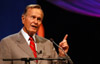 Former U.S. President George H.W. Bush spoke of faith, values and service at Union University's Eighth Annual Scholarship Banquet.  - Photo by Morris Abernathy