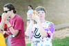 08/234/15 - Allison Floyd, junior special education major, participates in the donut eating competition as part of the Residence Life 1/2K event outside the Bowld Student Commons. 