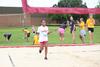 08/234/15 - Victoria Downs, sophomore chemistry major, runs through the sand volleyball court to the army crawl during the Residence Life 1/2K, where buildings competed for points in the Union Cup competition.