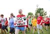 09/247/15 - Students march over to the soccer field ready to cheer on the Bulldogs in their home opener.