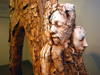 11/3/04 - Union art department faculty members displayed their work in the Union University Art Gallery during the month of November.  This is a detail of a clay piece by Lee Benson called 