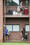 08/232/16 - New students move in and meet their roommates during move-in day.