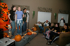 Karaoke was a popular activity at the Hurt Costume Coffee House. - Photo by Amanda Herron