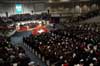 Fall 2004 commencement exercises saw a packed house at West Jackson Baptist Church. - Photo by Jim Veneman