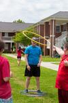 04/117/19 - Students from different residence life buildings play games and compete for the Union Cup during Res Life Field Day.