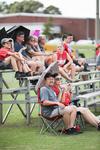 09/271/19 - Spectators enjoy the Union Jillz ultimate frisbee game during Family Weekend.