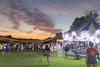 09/271/19 - Guests of Family Weekend enjoy Union Night on the Great Lawn.