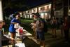 09/259/20 - Katrina Bazzoli, residence director for the women's quads, serves snacks during Progressive Snacking.