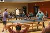 01/5/21 - Students compete in a ping pong tournament in the Bowld Student Commons.