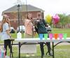 04/111/22 - Hannah Juliussen and Nathan Golden have fun at ResLife's Field Day event.