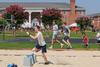 08/239/22 - Student Micah McGee speeds through the obstacle course during ResLife's annual 1/2K competition.